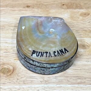 Punta Cana Shell Trinket Box